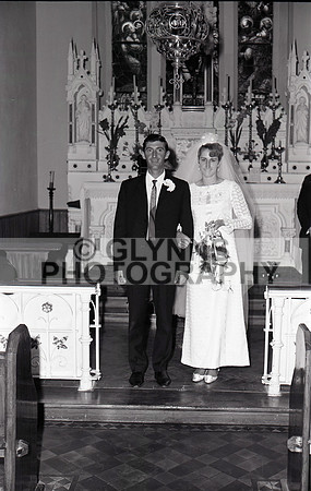 Giblin (Lisacul) and Shaunhnessy, Mary (Ballintubber) (Wedding) 28-08-1968_0033