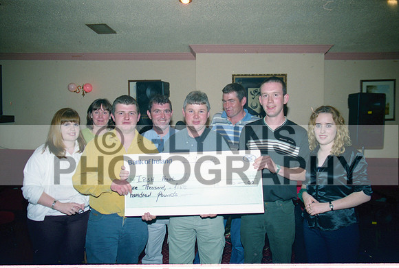 Loughglynn Irish Heart Foundation Cheque 1999 0002