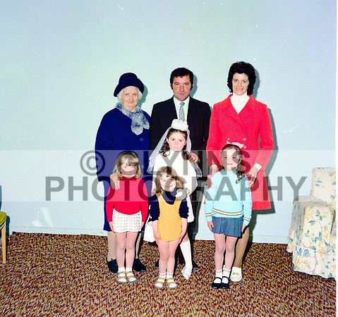 Castlerea Communion 1972_0001