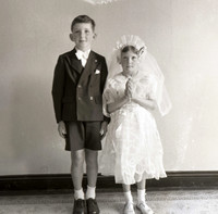 Castlerea Communion 1958