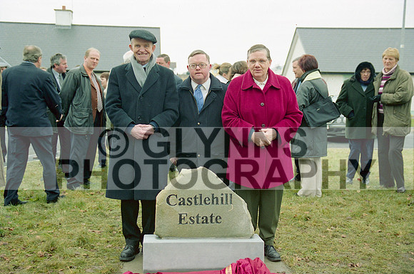 Castlerea Castlehill Estate Opening (Éamon Ó Cuív) 2003 0007