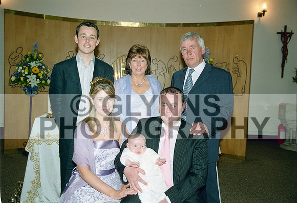 Kelly, John and Barbara (Christening - Frenchpark) 07-06-2005 0005