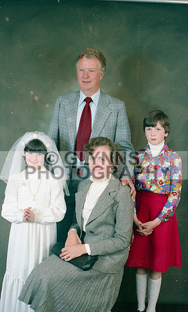 Castlerea Communion 1981 0148