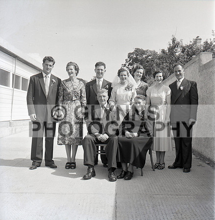 Castlerea Double Wedding 1957_0027