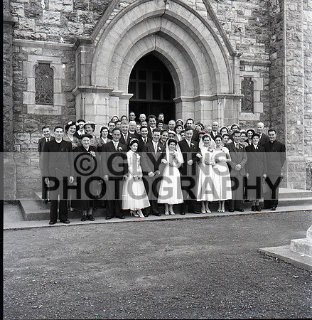 Castlerea Double Wedding 1957_0005
