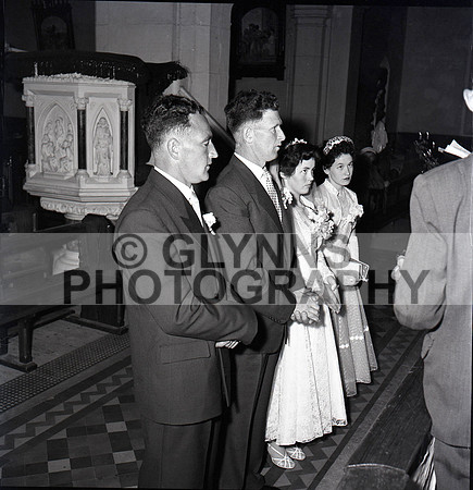 Castlerea Double Wedding 1957_0016