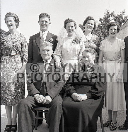 Castlerea Double Wedding 1957_0028