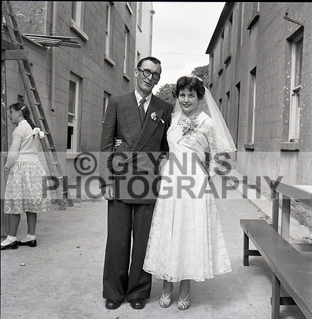 Castlerea Double Wedding 1957_0029