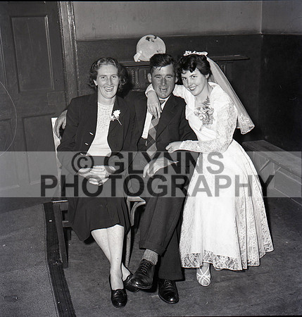 Castlerea Double Wedding 1957_0036
