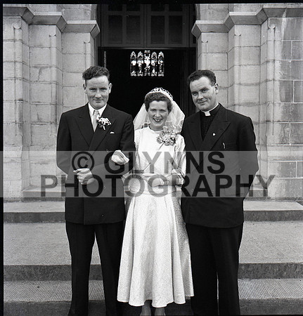 Castlerea Double Wedding 1957_0011