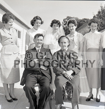 Castlerea Double Wedding 1957_0030
