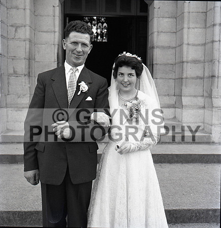 Castlerea Double Wedding 1957_0009