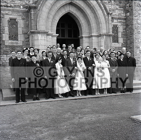 Castlerea Double Wedding 1957_0004
