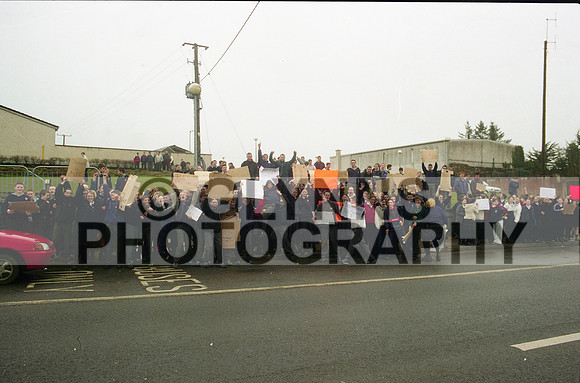 Castlerea Community School Student Protest 2001 0007