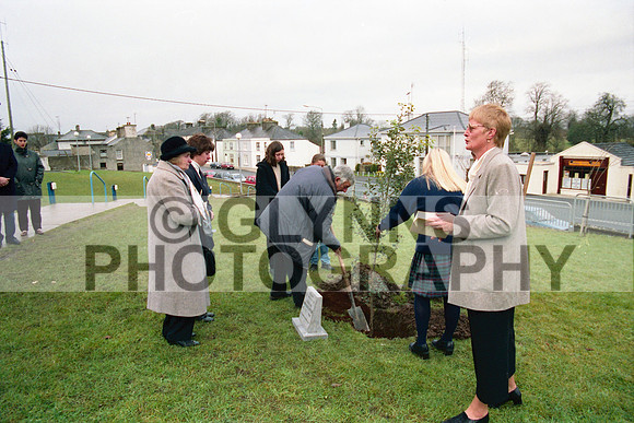 Castlerea Community School Tree Planting 1997 0001