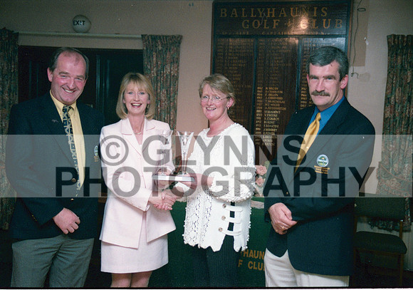 Ballyhaunis Golf Cup (Webb and Freeley) 1999 0001