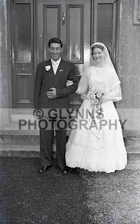 Creighton, Andrew and Brenda (Wedding - Loughglynn) 1960 0005