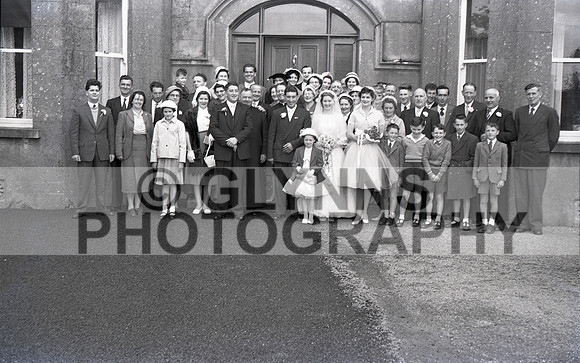 Creighton, Andrew and Brenda (Wedding - Loughglynn) 1960 0003