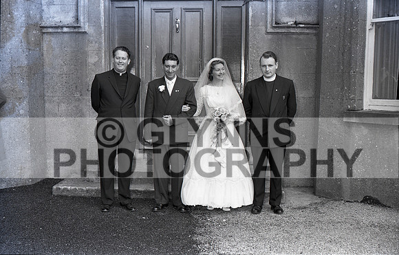 Creighton, Andrew and Brenda (Wedding - Loughglynn) 1960 0020