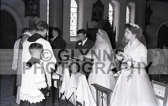 Creighton, Andrew and Brenda (Wedding - Loughglynn) 1960 0014