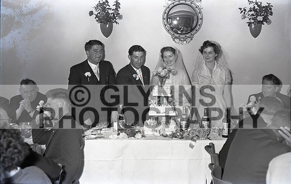 Creighton, Andrew and Brenda (Wedding - Loughglynn) 1960 0009
