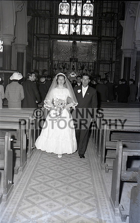 Creighton, Andrew and Brenda (Wedding - Loughglynn) 1960 0018