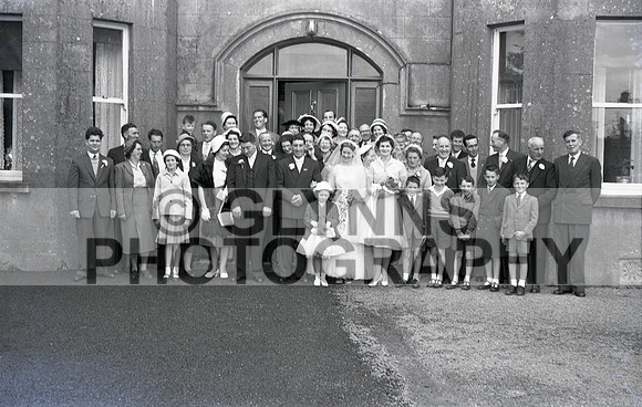 Creighton, Andrew and Brenda (Wedding - Loughglynn) 1960 0002