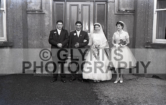 Creighton, Andrew and Brenda (Wedding - Loughglynn) 1960 0004
