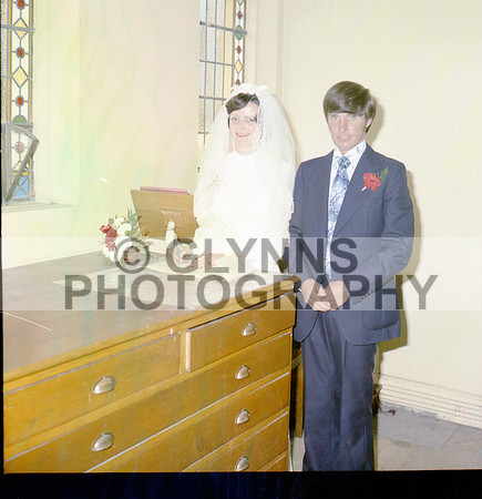 Gilligan, Oliver and Towey, Ann (Wedding - Lisacul) 13-08-1977 0030