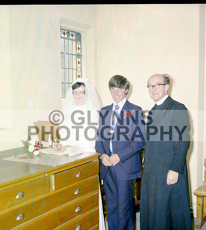 Gilligan, Oliver and Towey, Ann (Wedding - Lisacul) 13-08-1977 0031