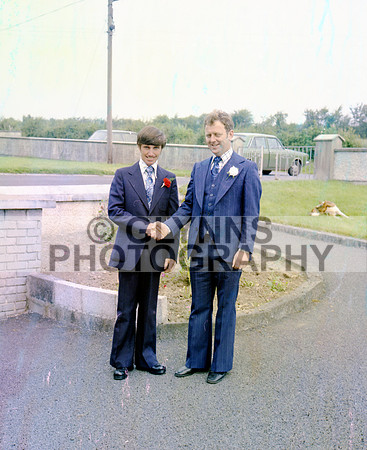 Gilligan, Oliver and Towey, Ann (Wedding - Lisacul) 13-08-1977 0007