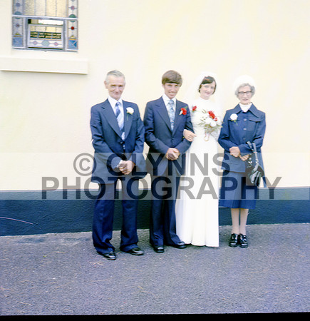 Gilligan, Oliver and Towey, Ann (Wedding - Lisacul) 13-08-1977 0012
