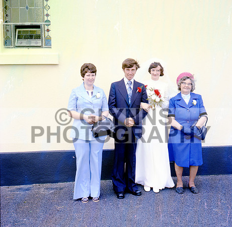 Gilligan, Oliver and Towey, Ann (Wedding - Lisacul) 13-08-1977 0003