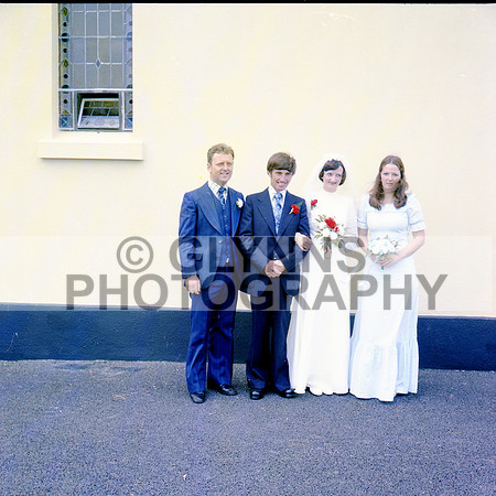 Gilligan, Oliver and Towey, Ann (Wedding - Lisacul) 13-08-1977 0009