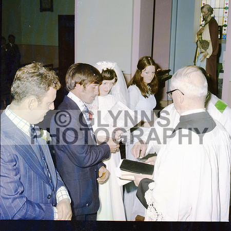 Gilligan, Oliver and Towey, Ann (Wedding - Lisacul) 13-08-1977 0021