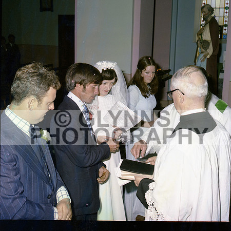 Gilligan, Oliver and Towey, Ann (Wedding - Lisacul) 13-08-1977 0015