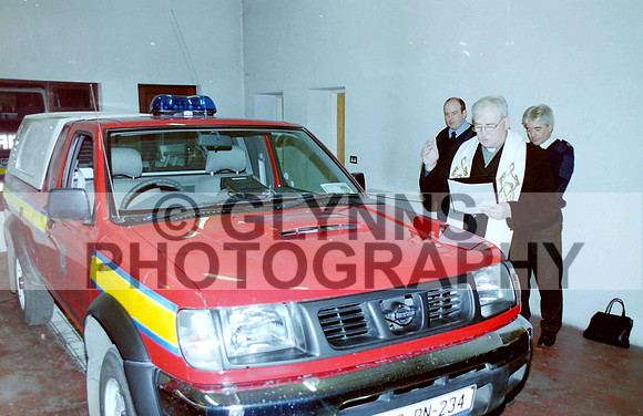 Castlerea Fire Brigade (New Engine) 2002_0002