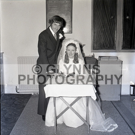 Carty, Eamon and Finneran, Margaret (Wedding - Roscommon) 03-04-1973_0010