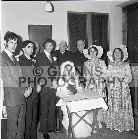Carty, Eamon and Finneran, Margaret (Wedding - Roscommon) 03-04-1973_0008