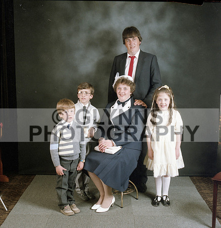 Castlerea Communion 1986 0156