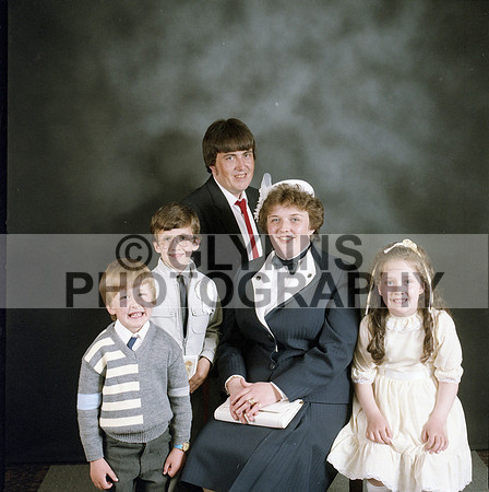 Castlerea Communion 1986 0159