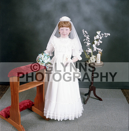 Castlerea Communion 1986 0154