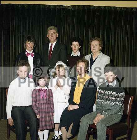 Castlerea Communion 1986 0172