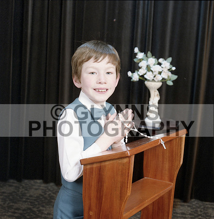Castlerea Communion 1986 0184