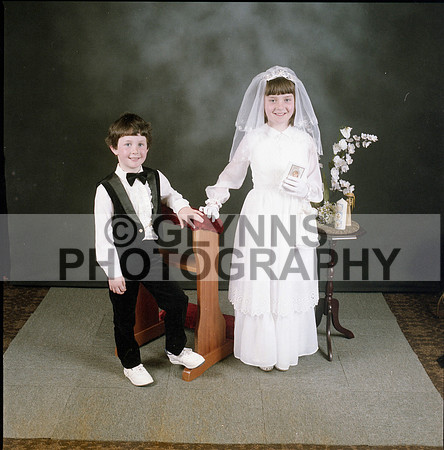 Castlerea Communion 1986 0132