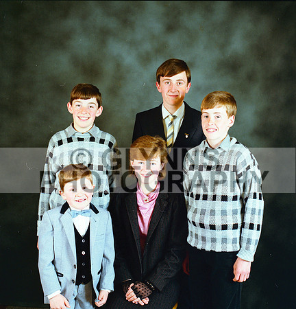 Castlerea Communion 1986_0111