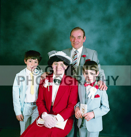 Castlerea Communion 1986_0075