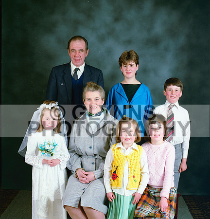 Castlerea Communion 1986_0081