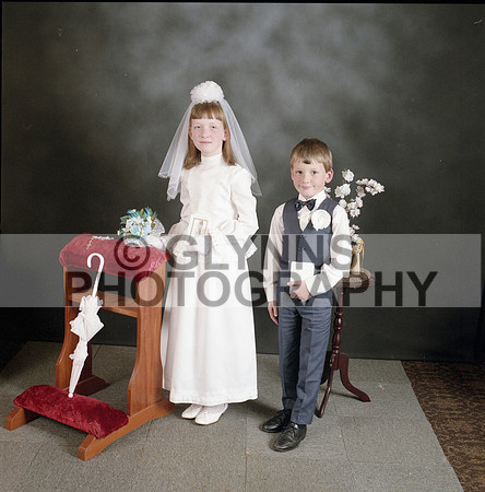 Castlerea Communion 1986 0151