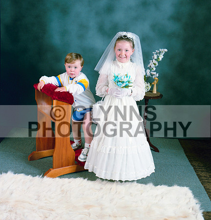 Castlerea Communion 1986_0084